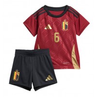 Camisa de time de futebol Bélgica Axel Witsel #6 Replicas 1º Equipamento Infantil Europeu 2024 Manga Curta (+ Calças curtas)